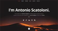 Desktop Screenshot of antonioscatoloni.it