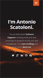 Mobile Screenshot of antonioscatoloni.it